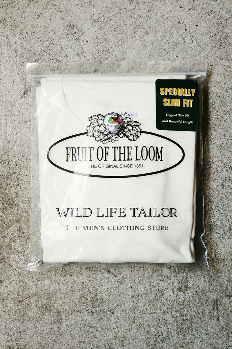 FRUIT OF THE LOOM for WILD LIFE TAILOR T-Shirt Pack Release Info