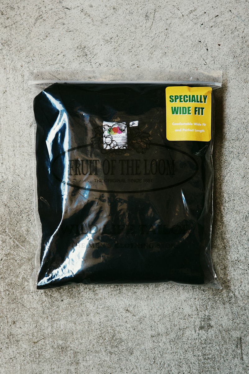 FRUIT OF THE LOOM for WILD LIFE TAILOR T-Shirt Pack Release Info