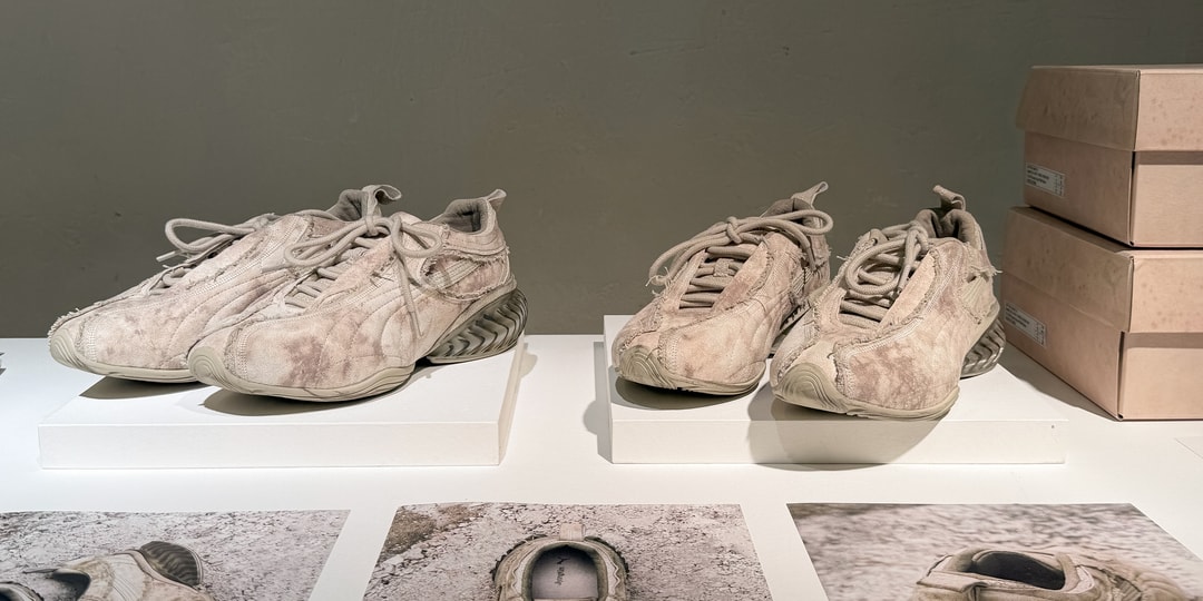 JiyongKim's Next PUMA Sneaker Was Inspired by Decaying Paper