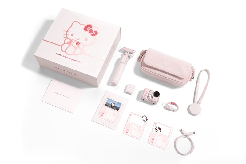 hello kitty insta360 go ultra bundle camera portable accessories limited edition sanrio
