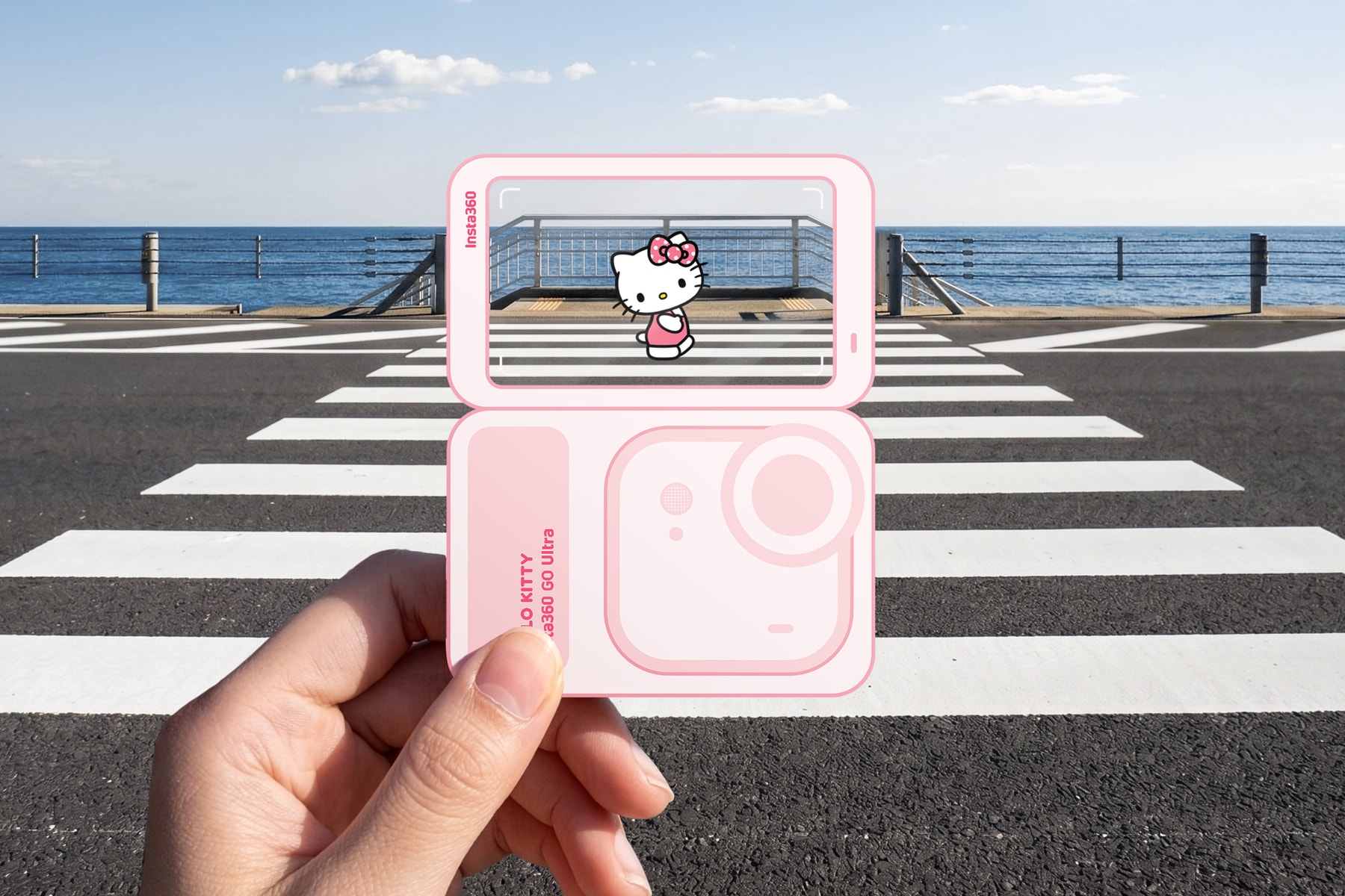 hello kitty insta360 go ultra bundle camera portable accessories limited edition sanrio
