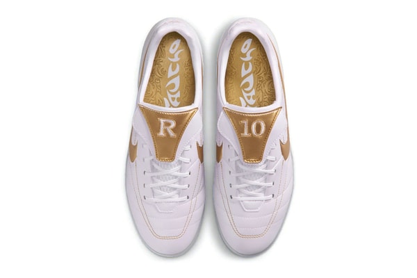 Nike Cryoshot Tiempo Legend R10 "White/Metallic Gold" release info IQ8164-100