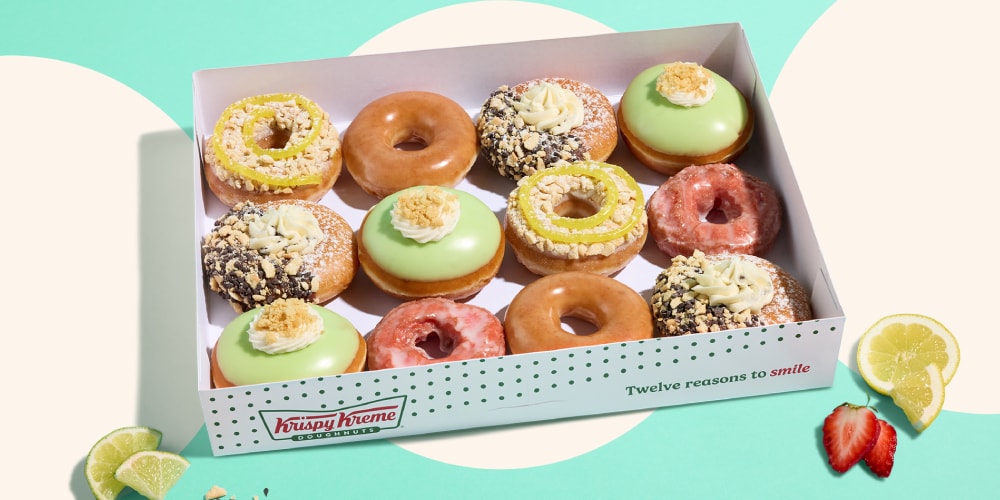 Krispy Kreme's Summer 2026 Seasonal Collection Builds Six Offerings From the Glaze Up