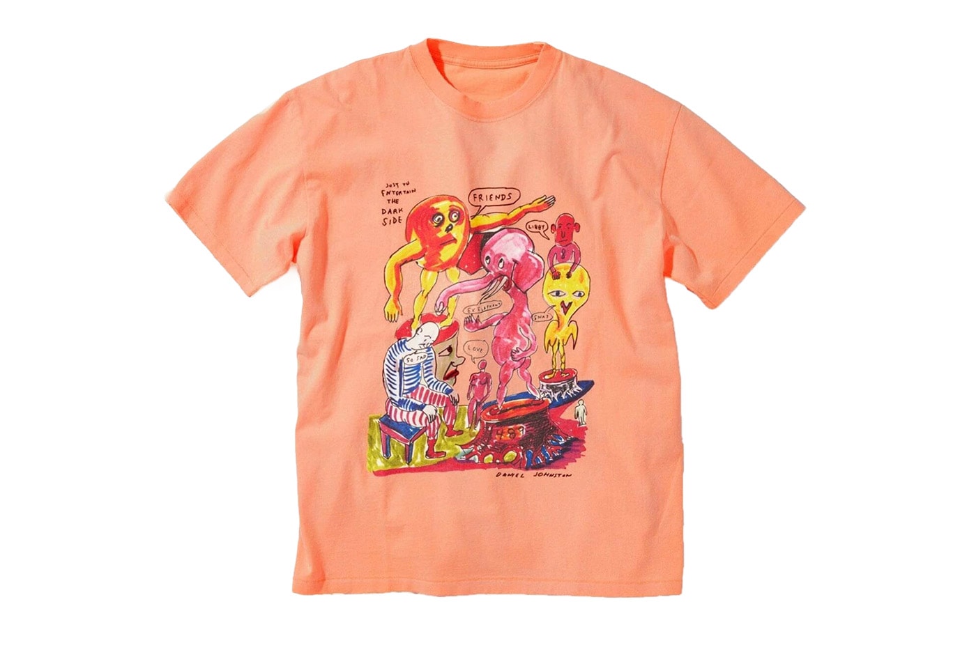 Daniel Johnston JOURNAL STANDARD Print T Shirts Collaboration collection Release Info