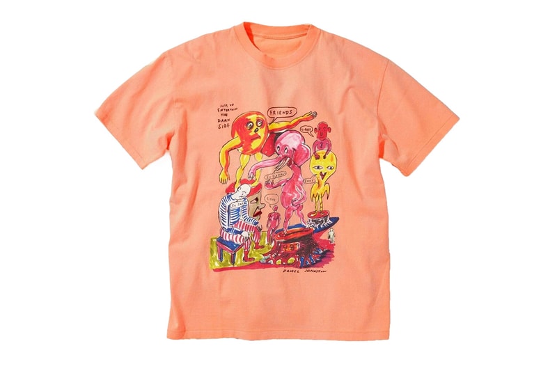 Daniel Johnston JOURNAL STANDARD Print T Shirts Collaboration collection Release Info