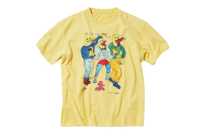 Daniel Johnston JOURNAL STANDARD Print T Shirts Collaboration collection Release Info
