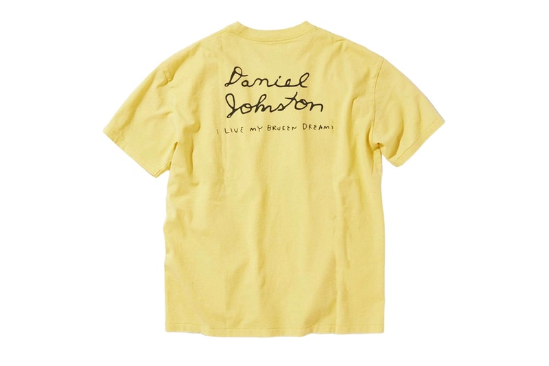 Daniel Johnston JOURNAL STANDARD Print T Shirts Collaboration collection Release Info