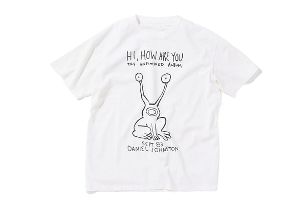 Daniel Johnston JOURNAL STANDARD Print T Shirts Collaboration collection Release Info