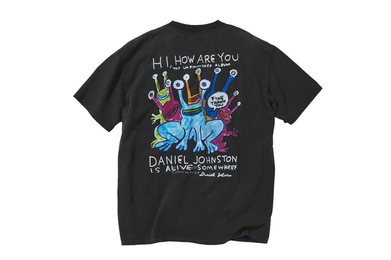 Daniel Johnston JOURNAL STANDARD Print T Shirts Collaboration collection Release Info