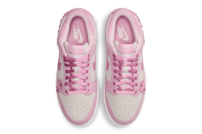 Nike Dunk Low Pink Flowers IV4726-600 Official Images