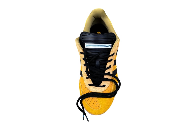 Bad Bunny adidas Gazelle Indoor Solar Gold/Core Black/Gum KI2592 Images Info