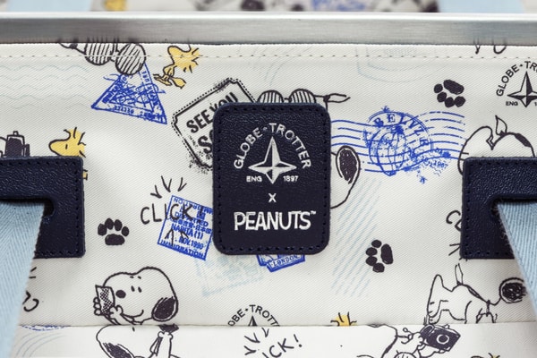 Globe-Trotter Peanuts Collection Release Info Snoopy Woodstock