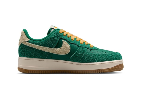 Nike Air Force 1 Low “Game Day” Malachite/University Gold-Gum Medium Brown-Coconut Milk