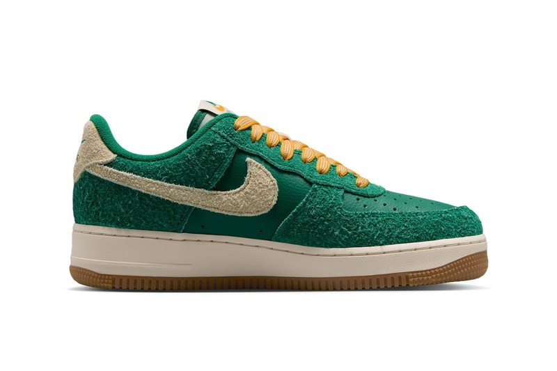 Nike Air Force 1 Low “Game Day” Malachite/University Gold-Gum Medium Brown-Coconut Milk