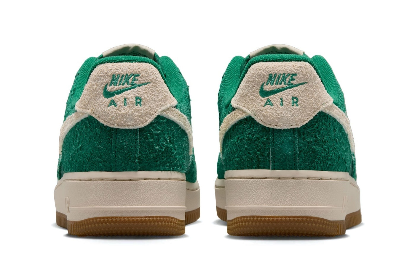 Nike Air Force 1 Low “Game Day” Malachite/University Gold-Gum Medium Brown-Coconut Milk