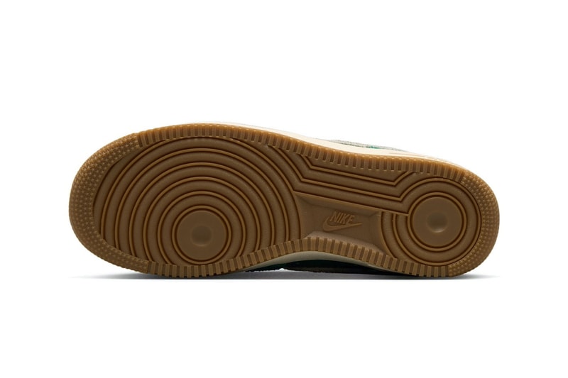Nike Air Force 1 Low “Game Day” Malachite/University Gold-Gum Medium Brown-Coconut Milk