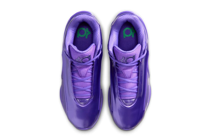 Nike Unveils KD 19 "Purple Candies" Help From Drake Field Purple/Stadium Green-University Gold IH1117-500
