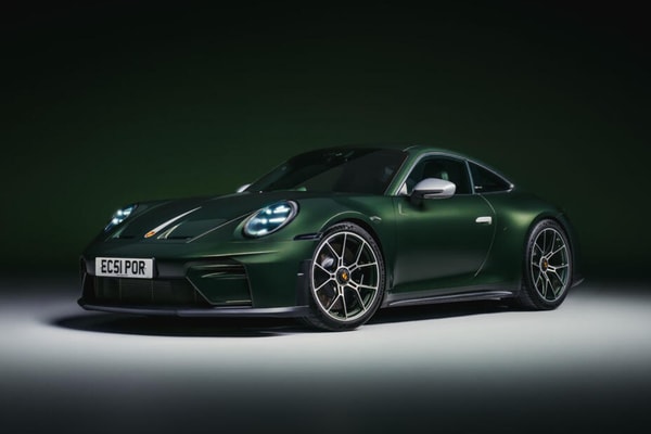 Porsche 911 GT3 Earls Court 51 Edition in Earls Court Green metallic celebrating UK 75th anniversary