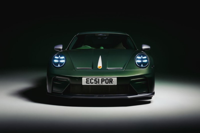 Porsche 911 GT3 Earls Court 51 Edition in Earls Court Green metallic celebrating UK 75th anniversary