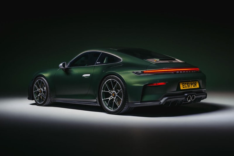 Porsche 911 GT3 Earls Court 51 Edition in Earls Court Green metallic celebrating UK 75th anniversary