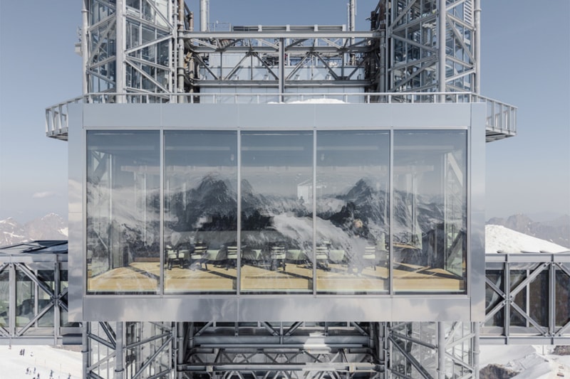 Rolex Highest Boutique in the World 482.2 TITLIS Tower Mount Titlis Summit Swiss Alps Engelberg Switzerland Herzog & de Meuron Bucherer