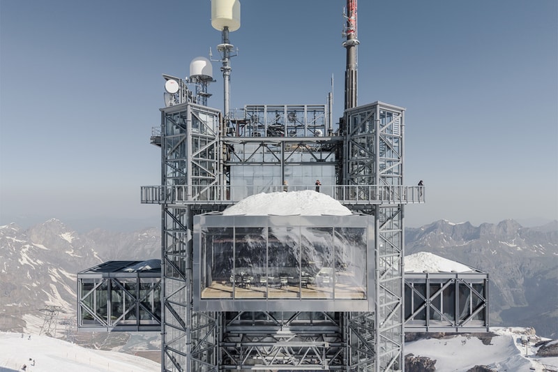 Rolex Highest Boutique in the World 482.2 TITLIS Tower Mount Titlis Summit Swiss Alps Engelberg Switzerland Herzog & de Meuron Bucherer