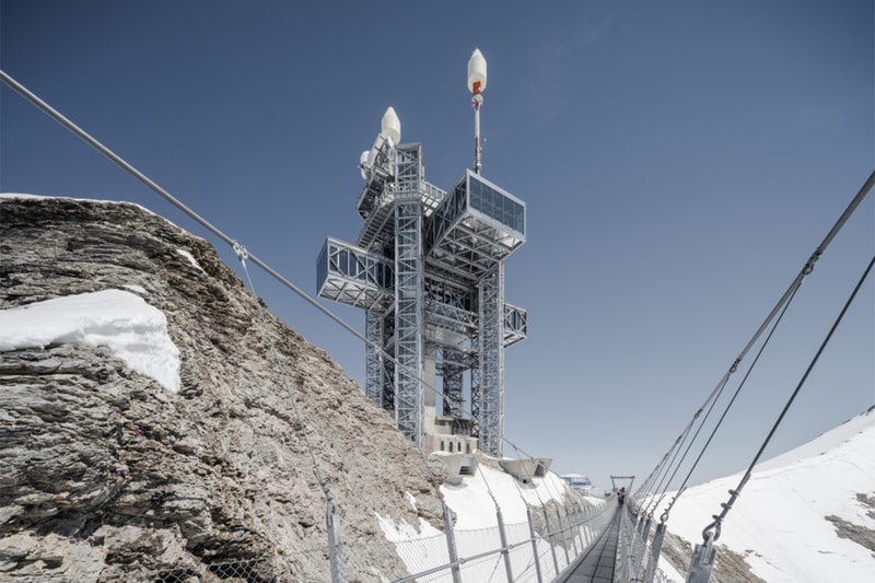 Rolex Highest Boutique in the World 482.2 TITLIS Tower Mount Titlis Summit Swiss Alps Engelberg Switzerland Herzog & de Meuron Bucherer