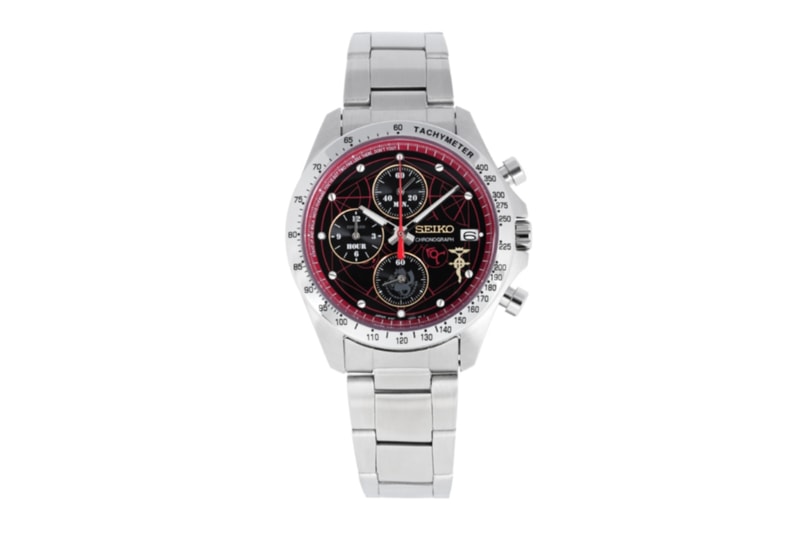 Seiko 'Fullmetal Alchemist: Brotherhood' Edward Elric Wristwatch Collaboration Release Info Hiromu Arakawa