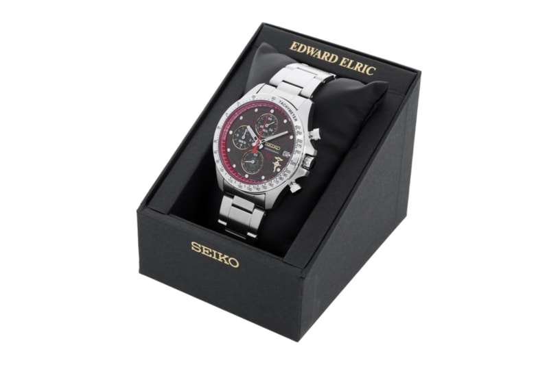 Seiko 'Fullmetal Alchemist: Brotherhood' Edward Elric Wristwatch Collaboration Release Info Hiromu Arakawa