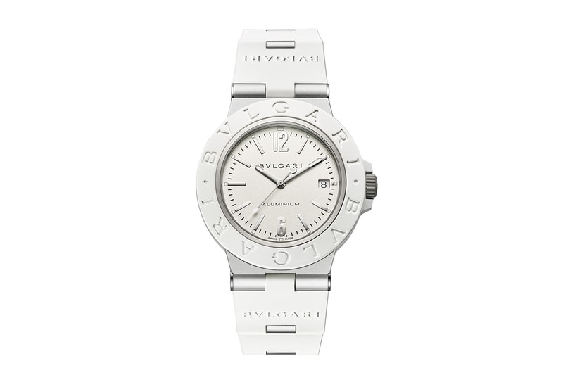 BVLGARI Summer 2026 Novelties Info BVLGARI Aluminium 104335 104309 BVLGARI BVLGARI  104319 104320 Mother -of -Pearl Marquetry dials Release Info