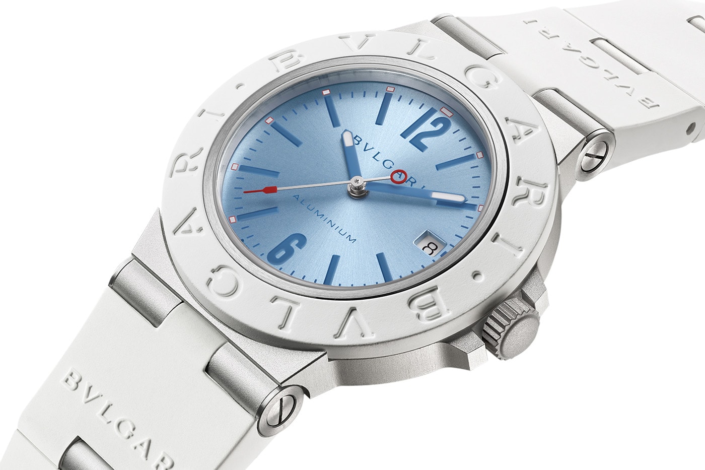 BVLGARI Summer 2026 Novelties Info BVLGARI Aluminium 104335 104309 BVLGARI BVLGARI  104319 104320 Mother -of -Pearl Marquetry dials Release Info