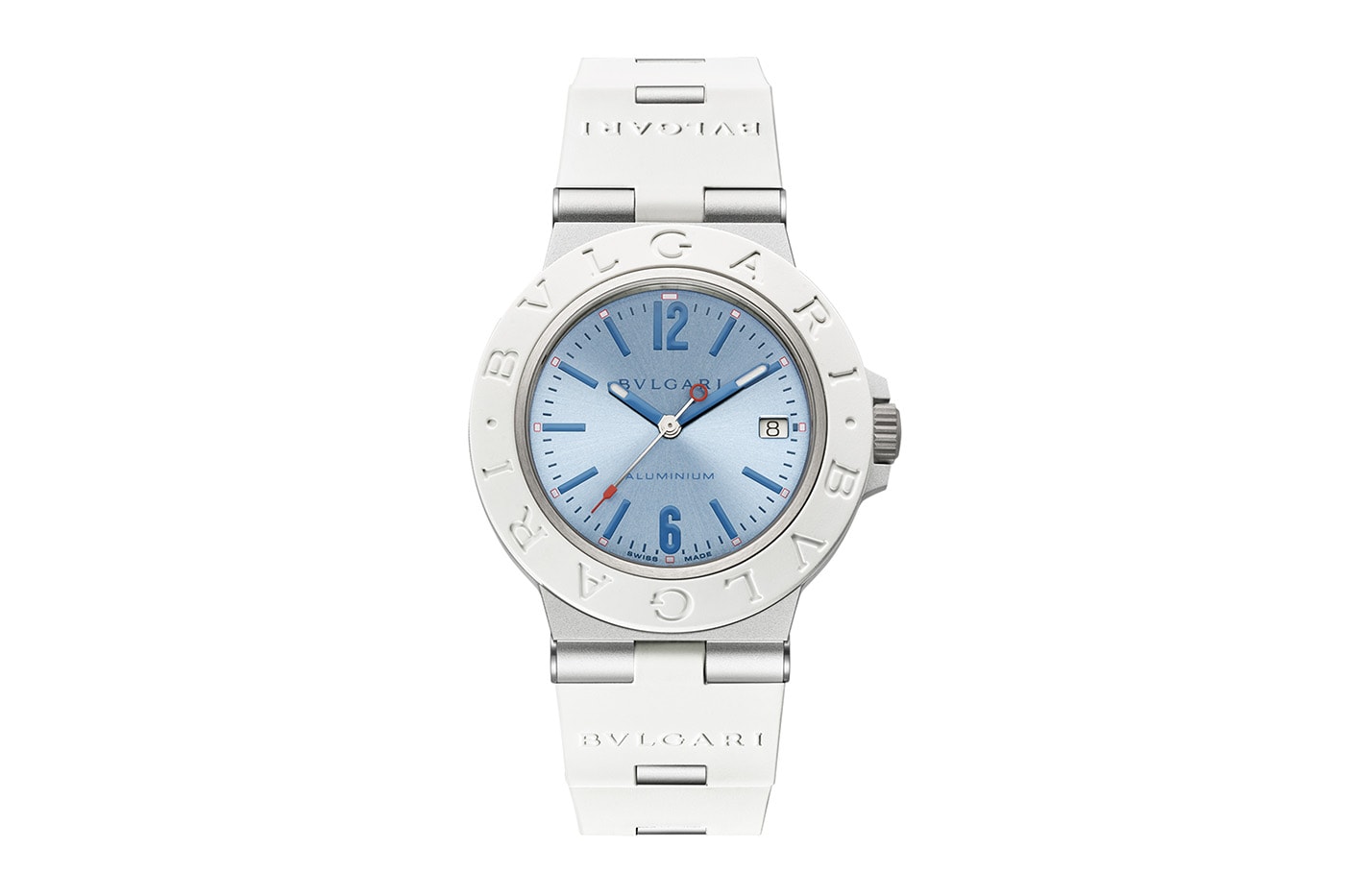 BVLGARI Summer 2026 Novelties Info BVLGARI Aluminium 104335 104309 BVLGARI BVLGARI  104319 104320 Mother -of -Pearl Marquetry dials Release Info