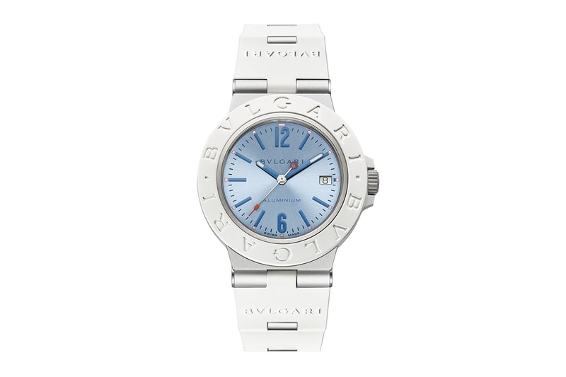 BVLGARI Summer 2026 Novelties Info BVLGARI Aluminium 104335 104309 BVLGARI BVLGARI  104319 104320 Mother -of -Pearl Marquetry dials Release Info