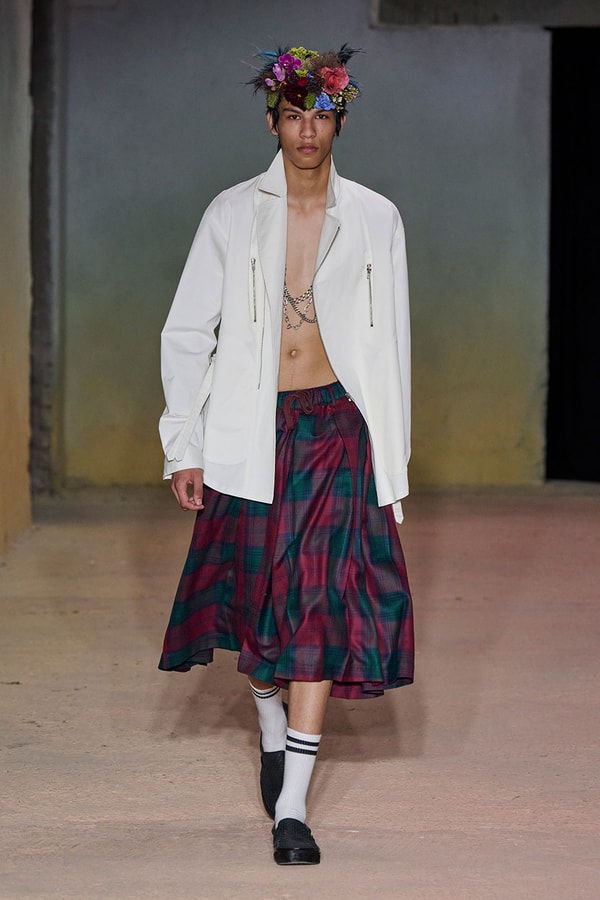 DSM Kei Ninomiya Unveils SS27 "OUR PUNK" Collection at Pitti Uomo 110 dover street market George Cox OTW by Vans Pretty Relics and Schott NYC judy blume