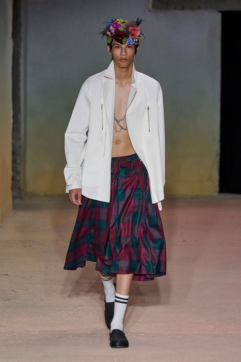 DSM Kei Ninomiya Unveils SS27 "OUR PUNK" Collection at Pitti Uomo 110 dover street market George Cox OTW by Vans Pretty Relics and Schott NYC judy blume