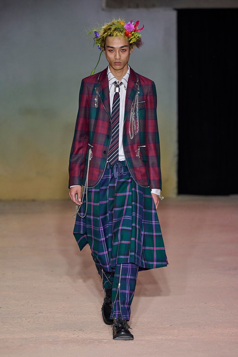 DSM Kei Ninomiya Unveils SS27 "OUR PUNK" Collection at Pitti Uomo 110 dover street market George Cox OTW by Vans Pretty Relics and Schott NYC judy blume