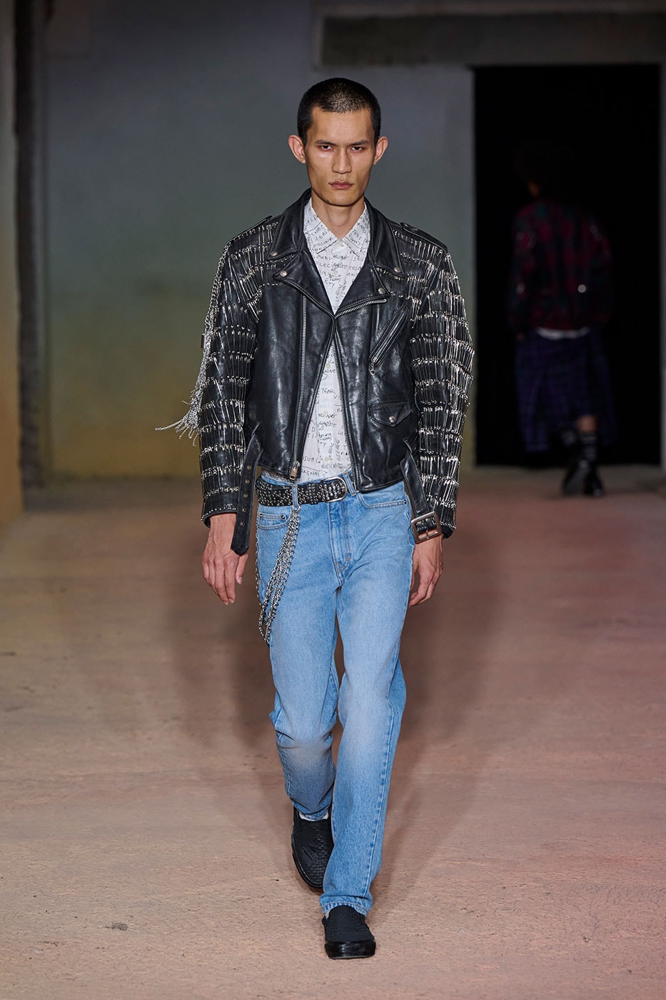 DSM Kei Ninomiya Unveils SS27 "OUR PUNK" Collection at Pitti Uomo 110 dover street market George Cox OTW by Vans Pretty Relics and Schott NYC judy blume
