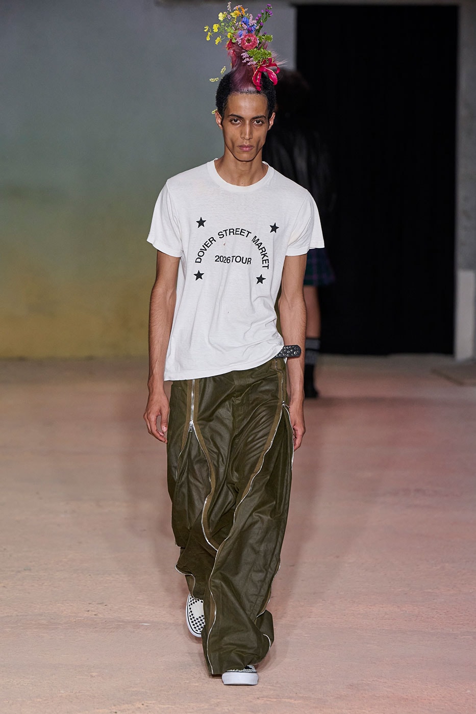 DSM Kei Ninomiya Unveils SS27 "OUR PUNK" Collection at Pitti Uomo 110 dover street market George Cox OTW by Vans Pretty Relics and Schott NYC judy blume