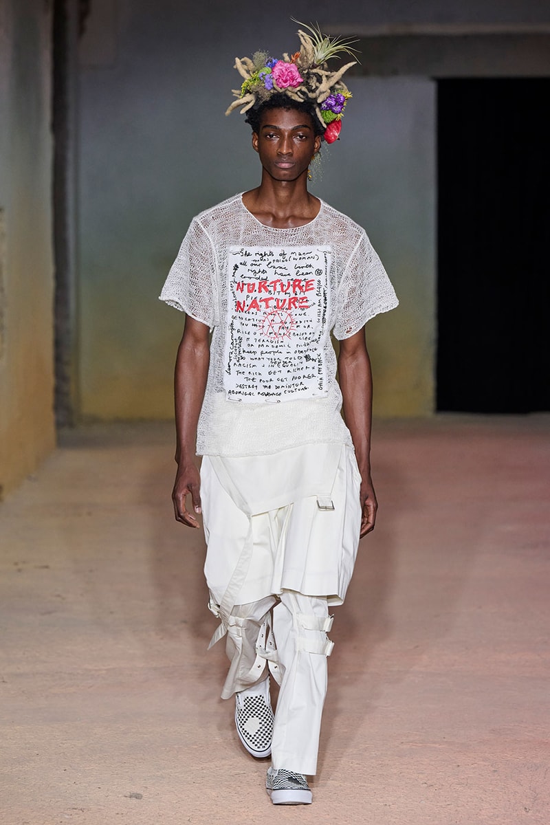 DSM Kei Ninomiya Unveils SS27 "OUR PUNK" Collection at Pitti Uomo 110 dover street market George Cox OTW by Vans Pretty Relics and Schott NYC judy blume