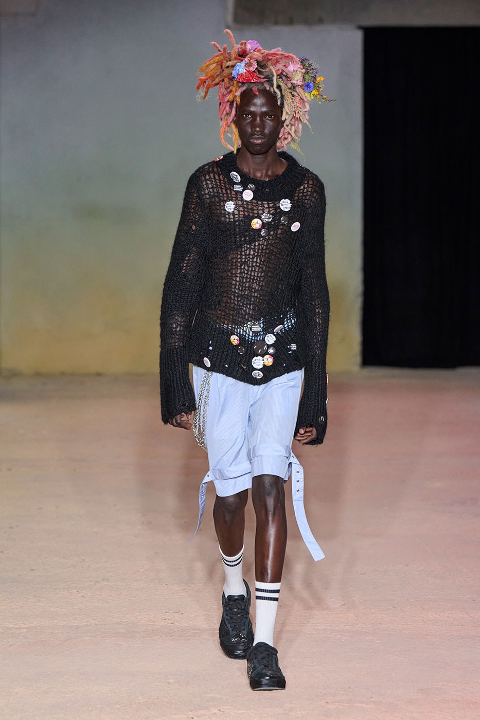 DSM Kei Ninomiya Unveils SS27 "OUR PUNK" Collection at Pitti Uomo 110 dover street market George Cox OTW by Vans Pretty Relics and Schott NYC judy blume