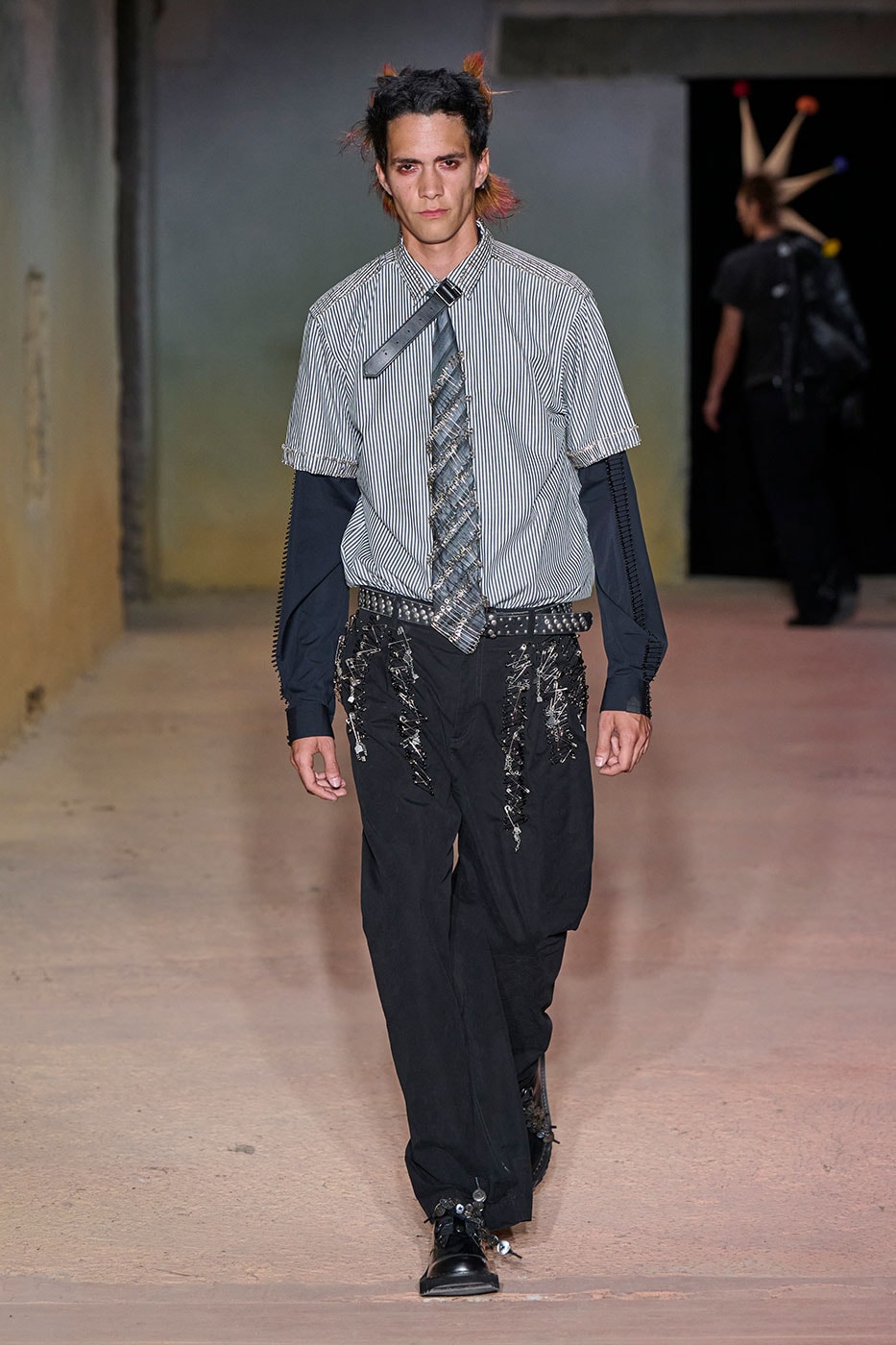 DSM Kei Ninomiya Unveils SS27 "OUR PUNK" Collection at Pitti Uomo 110 dover street market George Cox OTW by Vans Pretty Relics and Schott NYC judy blume