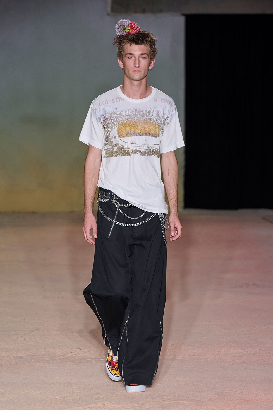 DSM Kei Ninomiya Unveils SS27 "OUR PUNK" Collection at Pitti Uomo 110 dover street market George Cox OTW by Vans Pretty Relics and Schott NYC judy blume