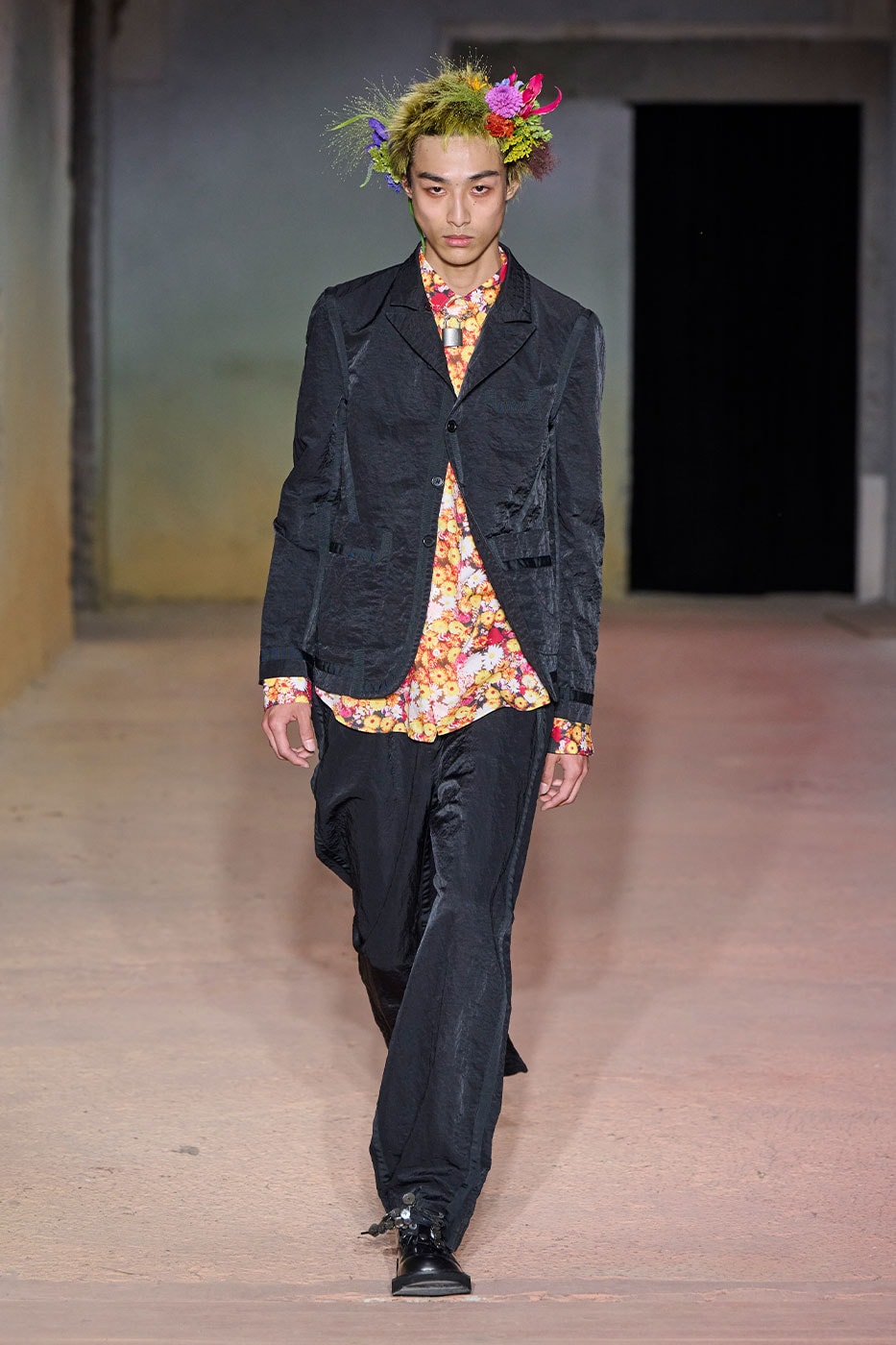DSM Kei Ninomiya Unveils SS27 "OUR PUNK" Collection at Pitti Uomo 110 dover street market George Cox OTW by Vans Pretty Relics and Schott NYC judy blume