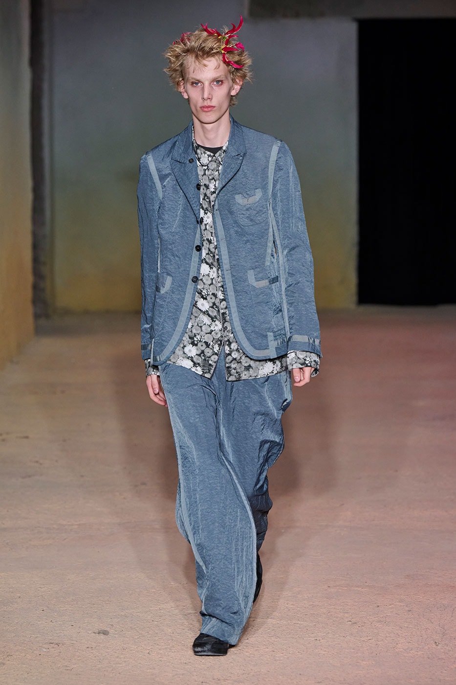 DSM Kei Ninomiya Unveils SS27 "OUR PUNK" Collection at Pitti Uomo 110 dover street market George Cox OTW by Vans Pretty Relics and Schott NYC judy blume