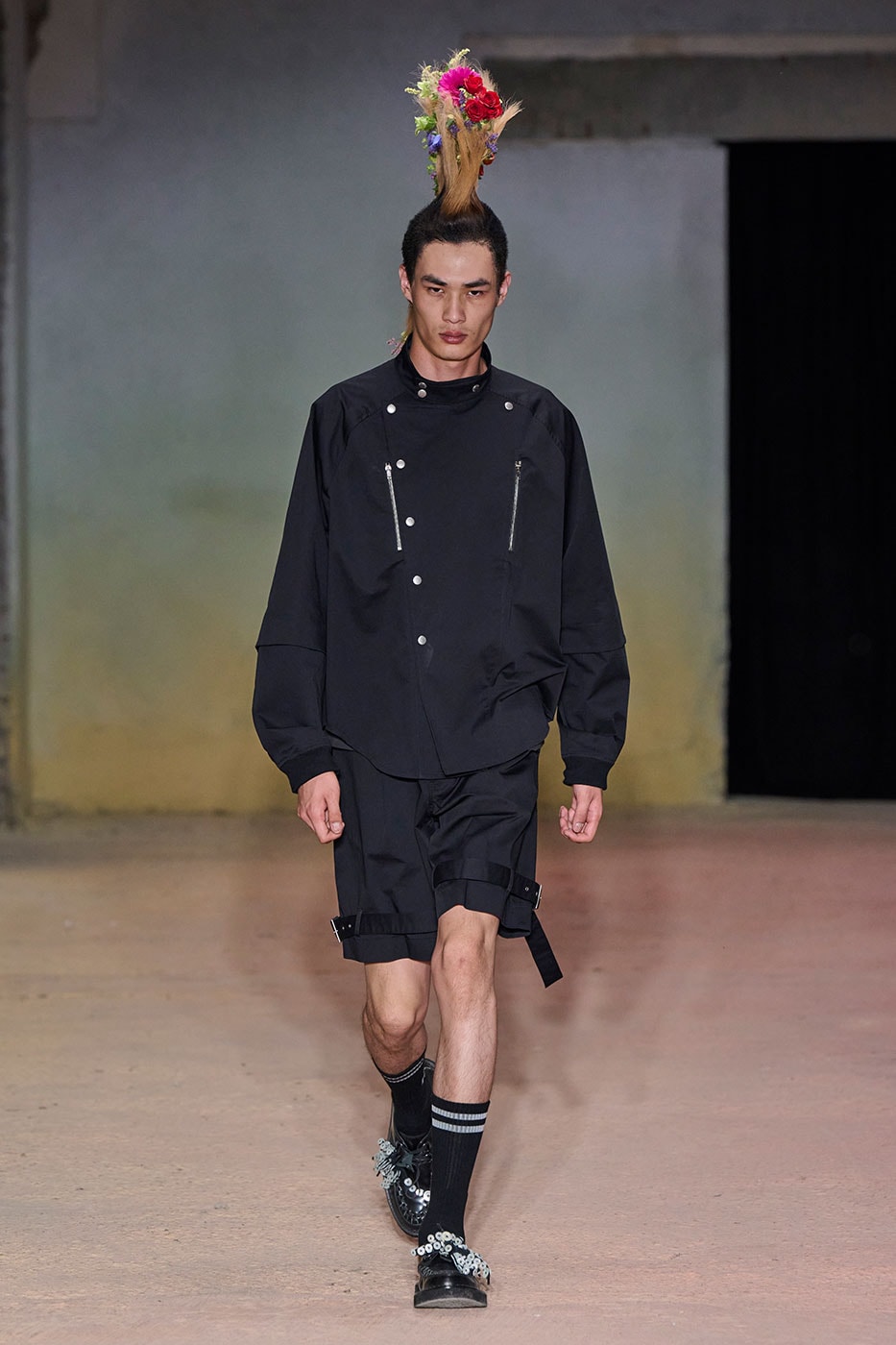 DSM Kei Ninomiya Unveils SS27 "OUR PUNK" Collection at Pitti Uomo 110 dover street market George Cox OTW by Vans Pretty Relics and Schott NYC judy blume