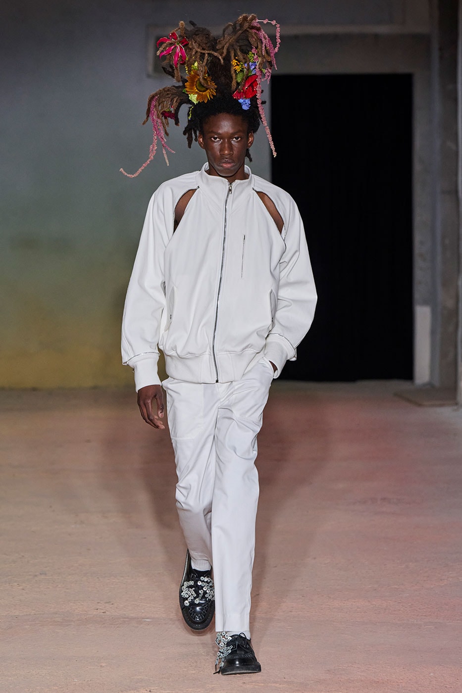 DSM Kei Ninomiya Unveils SS27 "OUR PUNK" Collection at Pitti Uomo 110 dover street market George Cox OTW by Vans Pretty Relics and Schott NYC judy blume