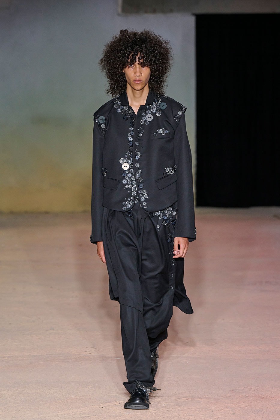 DSM Kei Ninomiya Unveils SS27 "OUR PUNK" Collection at Pitti Uomo 110 dover street market George Cox OTW by Vans Pretty Relics and Schott NYC judy blume