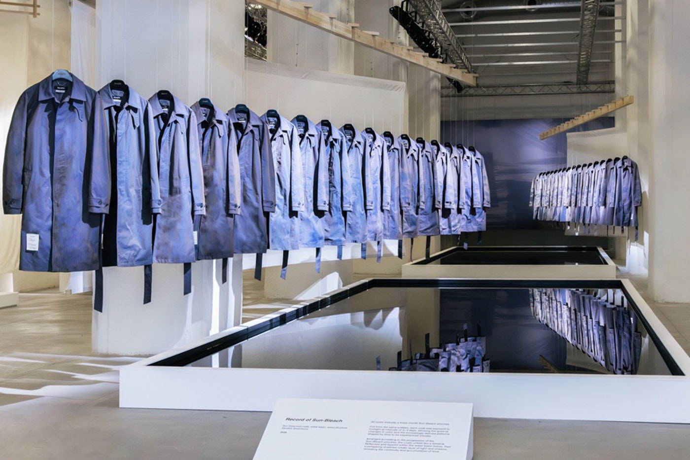 JiyongKim Sun-Bleached Installation Pitti Uomo 110 florence jiyong kim large scale exhibition special guest