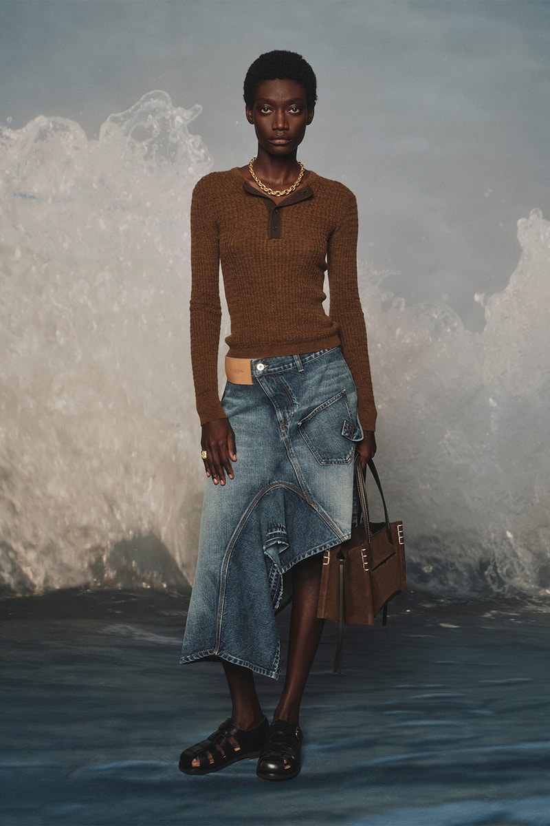 JW Anderson Spring/Summer 2027 Collection Lookbook Jonathan Anderson Heikki Kaski Connor Swindells Akiko Hirai Dree Hemingway Ivor Braka Johnstons of Elgin Eddie Glew Sunbeam Jackie