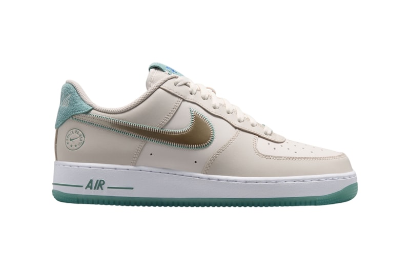 Nike Air Force 1 07 Low SE “Philadelphia” Light Orewood Brown/Metallic Gold Silk-Phantom-Mineral Teal-Treasure Blue-Sail  IV6205-104 Official Images Release Info 